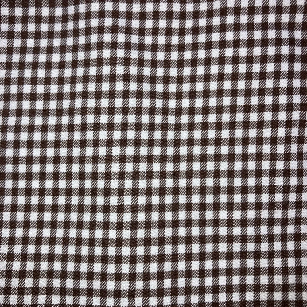 Polo‎ Ralph Lauren Shirt Mens XL Brown Gingham Check Button Down Cotton